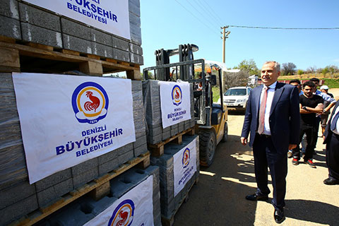 Büyükşehir’den ilçelere örnek yatırım