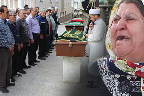 Kaza kurbanı kardeşler toprağa verildi