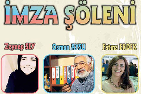 3 yazar Denizlililerle buluşuyor