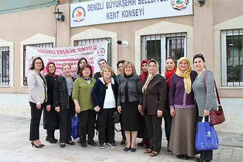 Kadınlardan örnek dayanışma