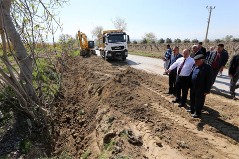 Küçükdere yoluna neşter