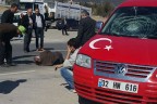 Serinhisar’daki kazada 1 kişi yaralandı