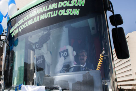 SGK otobüsü Denizli’de