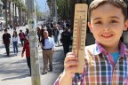Hava ısındı, Denizlililer parklara koştu