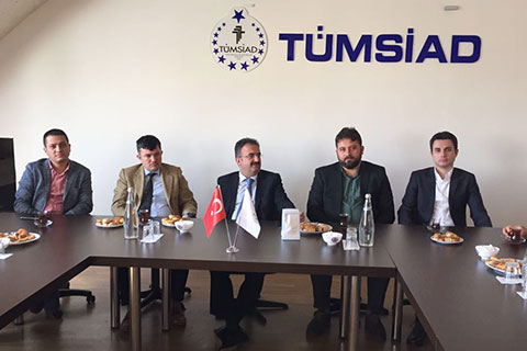 Evci, TÜMSİAD’a konuk oldu