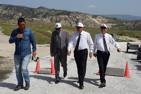 Vali Kocatepe Tripolis’te incelemelerde bulundu