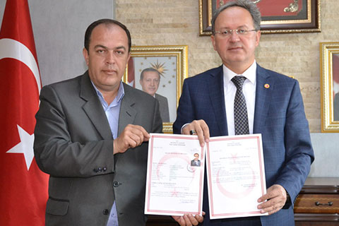 Tavas Belediyesi yetkiyi aldı