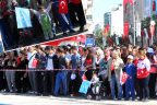19 Mayıs’a 45 dakikalık tören