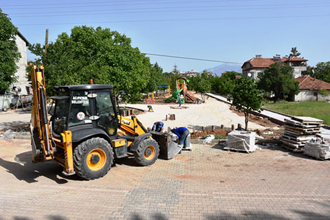 Mehmet Yılmaz Parkı düzenleniyor
