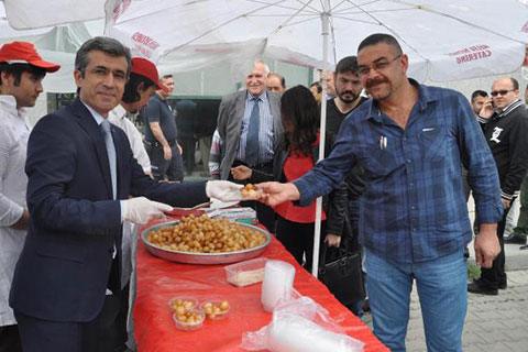 Başsavcılık ve adliye çalışanlarından lokma hayrı