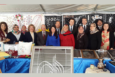 Hayat boyu öğrenme çalışmaları sergilendi