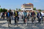 Çivril’de pedallar sağlık için döndü