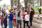 Gönüllerince eğlendiler