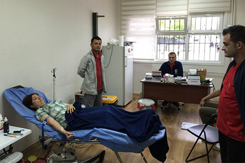 PEV’de kan bağışı