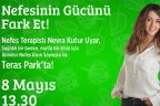 Teras Park’ta annelere nefes terapisi