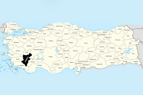 Denizli trafik kazalarında kara nokta