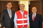 Gürlesin Kızılay gönüllüsü oldu