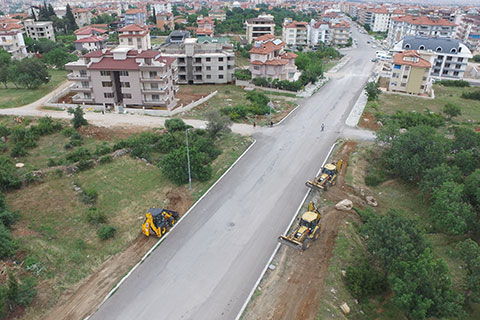 Servergazi ve Gerzele’de ot temizliği