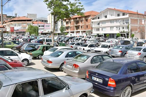 Acıpayam Açık Oto Pazarı hizmete girdi