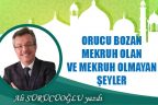 Orucu bozmayan şeyler