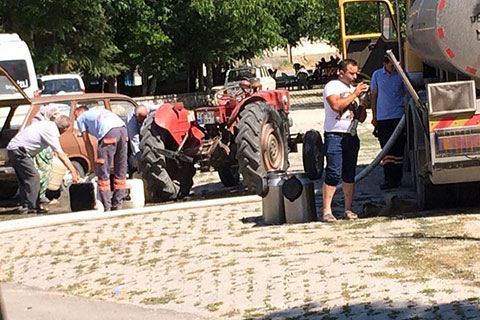 İlçelerde su krizi