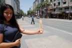 Meydan ve caddeler boş kaldı