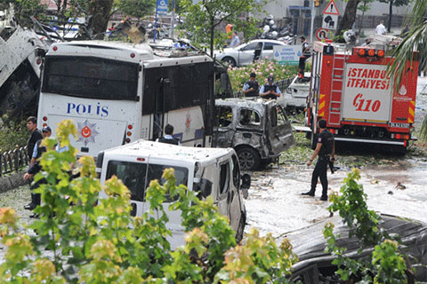 İstanbul’daki hain saldırıya tepki yağdı