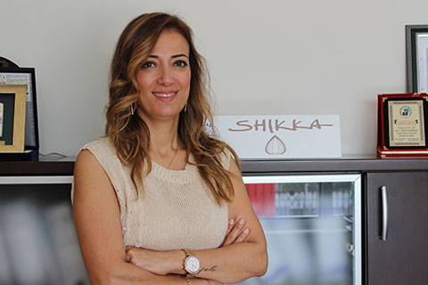 Plaj giyiminde Denizli markası: Shikka
