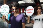 Mülteci sorunları için sessiz eylem