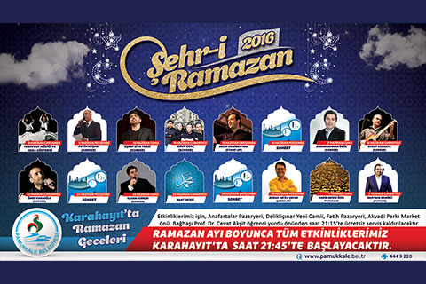 Pamukkale Belediyesi’nden Ramazan etkinliği
