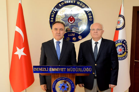 İlk ziyaret Emniyet’e