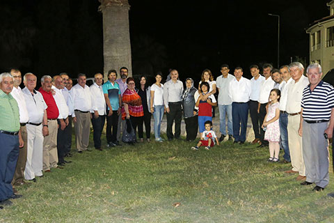 Gürlesin muhtarlarla iftar yaptı