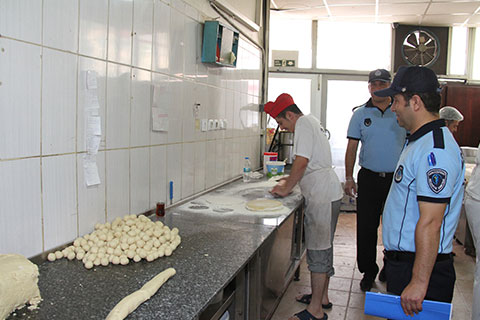 Merkezefendi Zabıta denetimde