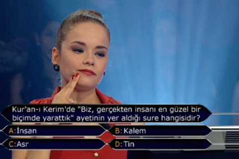 Denizlili Selin 125 bin lira kazandı