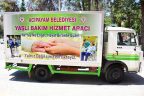Acıpayam’da yaşlılar için bakım aracı
