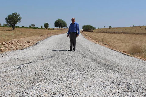 Dağal yoluna asfalt