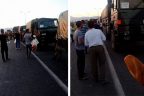 Çardak’ta halktan askere ekmek ve su