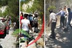 Orman yangınını vatandaşlar söndürdü