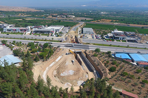 Ankara Yolu Köprülü Kavşağı’nda sona yaklaşıldı