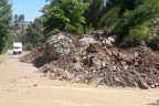 Elmalı-Kirazlıyayla yolunda heyelan
