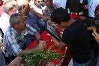 ŞEHİT ASTSUBAYIN CENAZESİNDEN KARELER