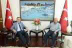 Eski Vali’den yeni Vali’ye ziyaret