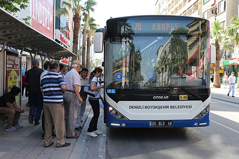 Büyükşehir otobüsleri ücretsiz