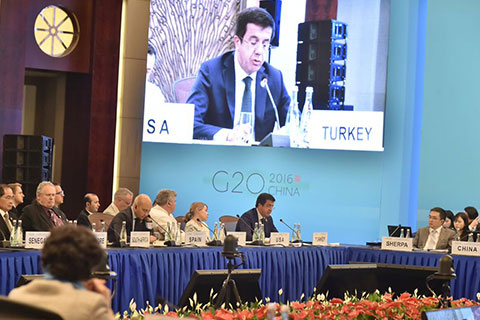 Zeybekci G20’de konuştu