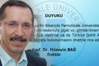PAÜ Rektörü’nden ilk talimat, ilk fark