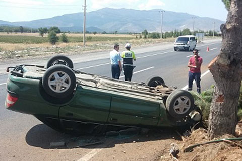 Acıpayam’da kaza: 3 yaralı