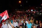 Acıpayam’ın caddeleri fener alayıyla aydınlandı