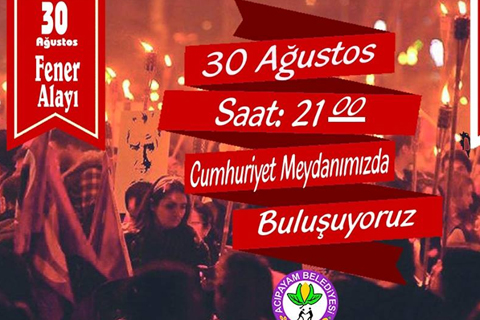 Acıpayamlılara fener alayı çağrısı