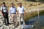 Buldan’da göletlere balık bırakıldı