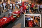 Delikliçınar Meydanı panayır yeri gibi